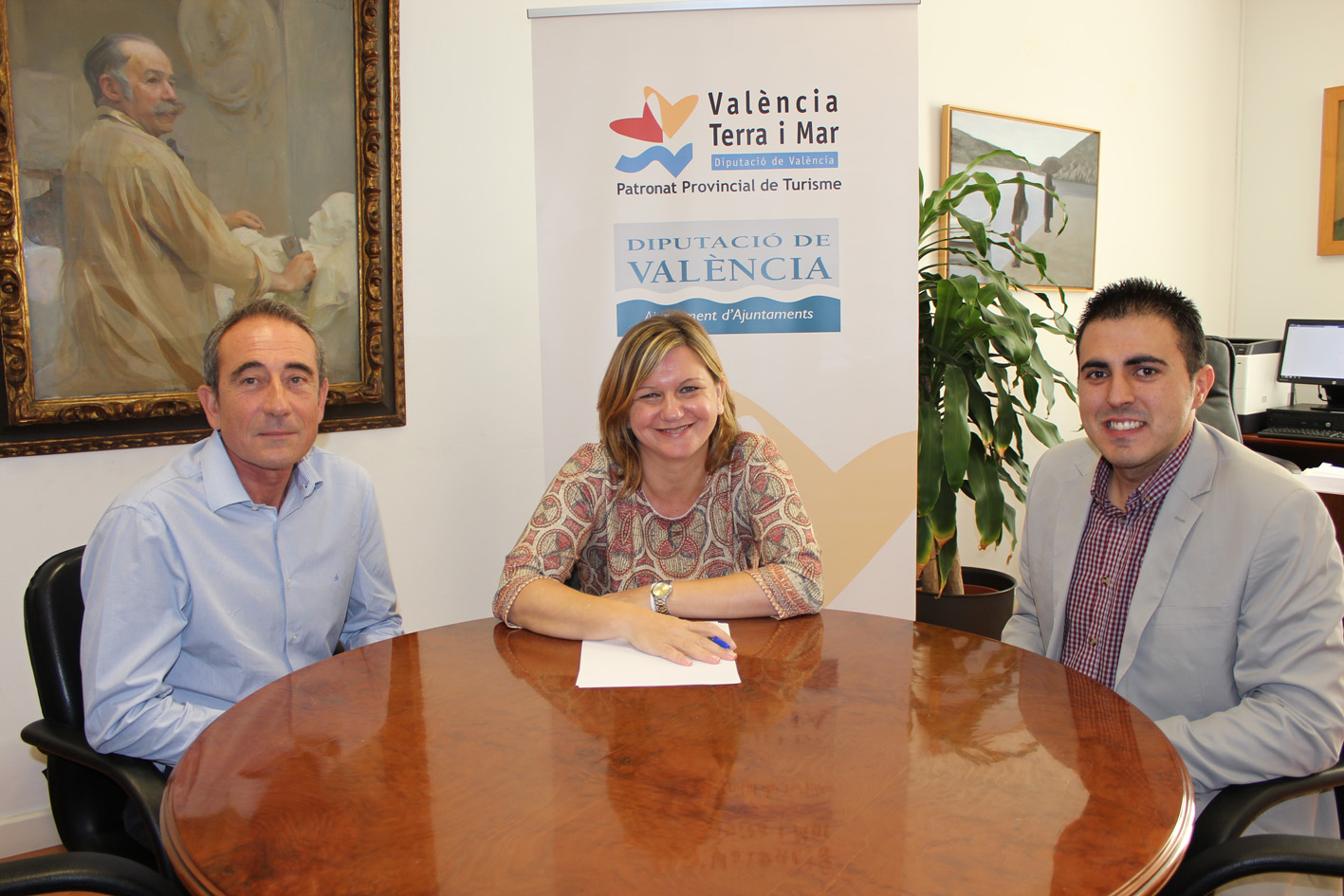 La diputada de Turisme, Pilar Moncho, ha atès la petició del regidor de Bunyol, Manuel Sierra