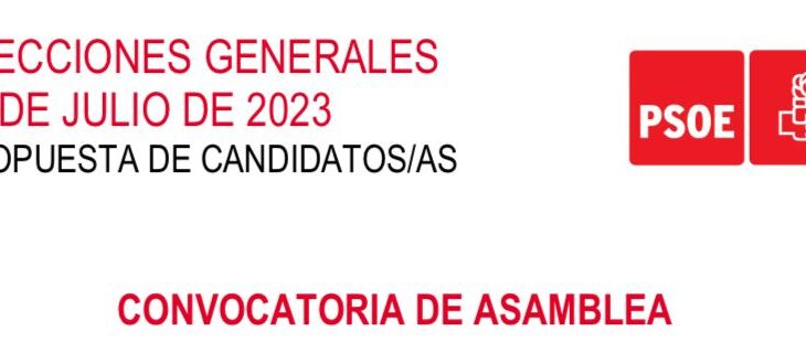 CONVOCATORIA ASAMBLEA EXTRAORDINARIA