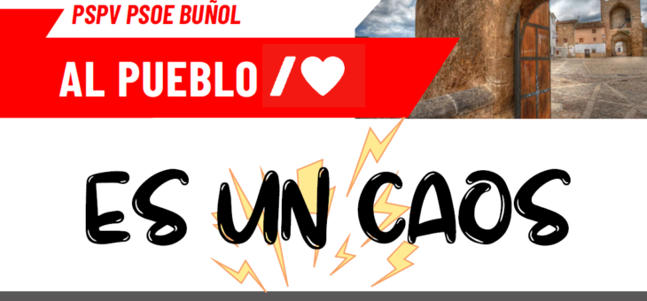 AL PUEBLO – NOVIEMBRE 25 – ES UN CAOS