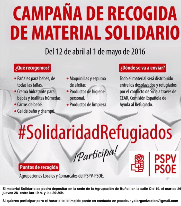#SolidaridadRefugiados