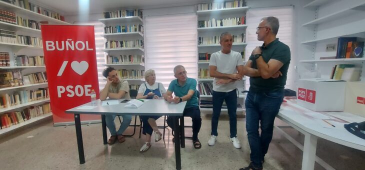 EL PSPV-PSOE DE BUÑOL RENUEVA SU DIRECCIÓN LOCAL